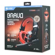 Zoook Bravo 7.1 Professional Gaming Headset Black/Red