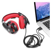 Zoook Bravo 7.1 Professional Gaming Headset Black/Red