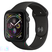 Hyphen Tempered Glass Protector Black For Apple Watch 44mm