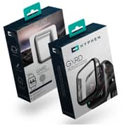 Hyphen Tempered Glass Protector Black For Apple Watch 44mm