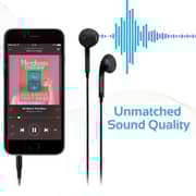 Promate gearPod Lightweight High-Performance Stereo Earbuds Black