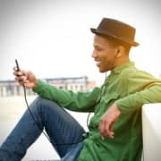 Promate gearPod Lightweight High-Performance Stereo Earbuds Black