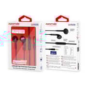 Promate gearPod Lightweight High-Performance Stereo Earbuds Black