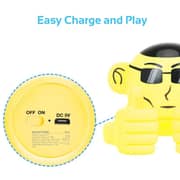 Promate Ape Mini High Definition Wireless Monkey Speaker With Smartphone Stand Yellow