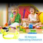 Promate Ape Mini High Definition Wireless Monkey Speaker With Smartphone Stand Yellow