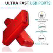 Promate TITAN 30C Power Bank 30000mAh Red