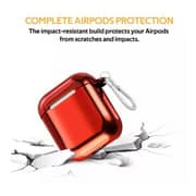 Promate NEONCASE Neon Case For Airpods - Maroon