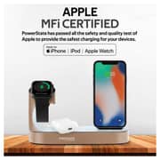 Promate POWERSTATE Apple Wireless Charging Dock Gold