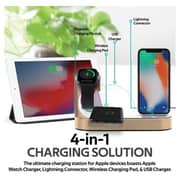 Promate POWERSTATE Apple Wireless Charging Dock Gold