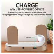 Promate POWERSTATE Apple Wireless Charging Dock Gold
