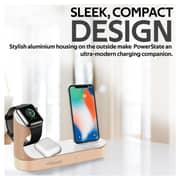 Promate POWERSTATE Apple Wireless Charging Dock Gold