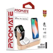 Promate POWERSTATE Apple Wireless Charging Dock Gold