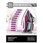 Black and Decker Steam Iron 2800 Watts X2250B5