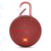 JBL CLIP3 Portable Bluetooth Speaker Fiesta Red