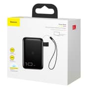 Baseus Mini S Bracket Wireless Power Bank 10000mAh Black