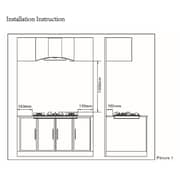 Robam Built In Gas Hob 5 Gas Burners B582