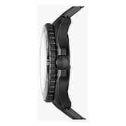 Fossil FB-02 Black Stainless Steel Analog Watch For Men FS5688