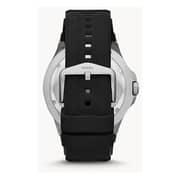 Fossil FB-02 Black Silicone Analog Watch For Men FS5689