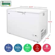 Nobel CHEST FREEZER 316 Litres NCF350