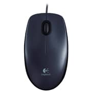 Logitech M90 Wired Mouse Black