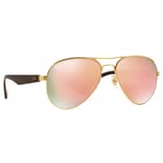 Rayban Aviator Gold Metal Unisex Sunglasses - RB3523-112/2Y-59