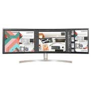 LG Monitor UltraWide Curved 49 Inch Dual QHD IPS LED 32:9 with HDR 10 - 49WL95C-W