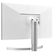 LG 4K UHD IPS LED HDR Monitor 27 inch with Ergonomic Stand Silver White -27UL550-W