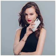 Moshi iGlaze Slim Hardshell Case For iPhone X White