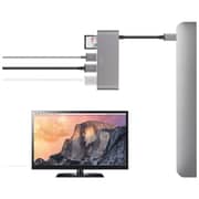 Moshi USB-C To Multiport Adapter Titanium Grey