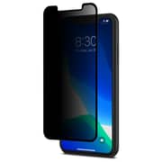 Moshi Ion Glass Privacy Screen Protector For iPhone 11/Xr Black