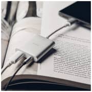 Moshi USB-C Digital Audio Adapter With Charging - Silver