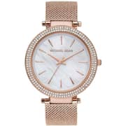 Michael Kors Darci Pave Rose Gold Stainless Steel Analog Women Watch MK4519