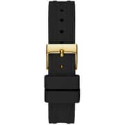 Guess Cosmo Black Silicone Analog Watch For Women GW0034L1