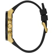Guess Poseidon Black Silicone Multi-function Watch For Men GW0057G1