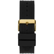 Guess Poseidon Black Silicone Multi-function Watch For Men GW0057G1