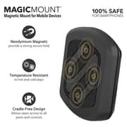Scosche Magic Mount Surface Magnetic Mount Black