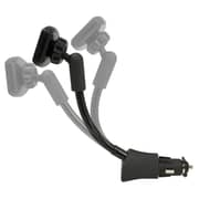 Scosche Magic Mount Power Socket Mount Black For GPS/iPod/iPhone