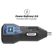 Scosche CPDA2C8-SP USB-C / USB-A Fast Charger For Car