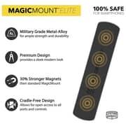 Scosche Magic Mount Universal Magnetic Phone Mount Elite Bar Silver