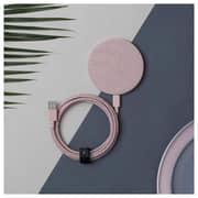 Native Union Drop Wireless Charge Pad Fabric Rose