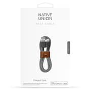 Native Union Belt XL Lightning Cable 3m Zebra