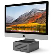 Twelve South Hirise Pro Adjustable Stand For iMac and Display Gun Metal TS-12-1719