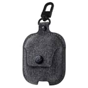 Twelve South AirSnap Leather Protective Case For AirPods - Dark Grey