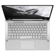 Asus ROG Zephyrus G14 GA401IV-HA108T Gaming Laptop - Ryzen 9 3GHz 16GB 1TB 6GB Win10 14inch QHD Moonlight White English/Arabic Keyboard
