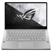 Asus ROG Zephyrus G14 GA401IV-HA108T Gaming Laptop - Ryzen 9 3GHz 16GB 1TB 6GB Win10 14inch QHD Moonlight White English/Arabic Keyboard