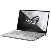 Asus ROG Zephyrus G14 GA401IV-HA108T Gaming Laptop - Ryzen 9 3GHz 16GB 1TB 6GB Win10 14inch QHD Moonlight White English/Arabic Keyboard