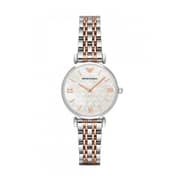 Emporio Armani Two Tone Stainless Steel Analog Watch For Women AR1987