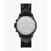 Fossil Limited Edition Garrett Chronograph Black Stainless-Steel Watch LE1085