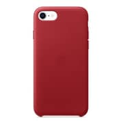 Apple Leather Case Red For iPhone SE