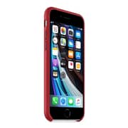 Apple Leather Case Red For iPhone SE